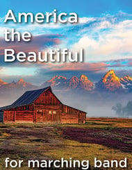 America the Beautiful Marching Band sheet music cover Thumbnail